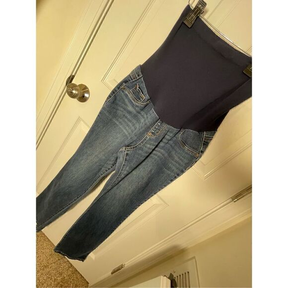 Indigo Blue women’s maternity jeans size large - Picture 1 of 6